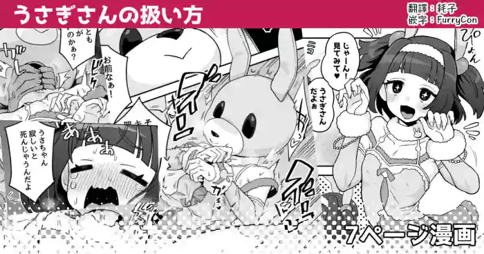Usagi-san no Atsukaikata gallery cover from original