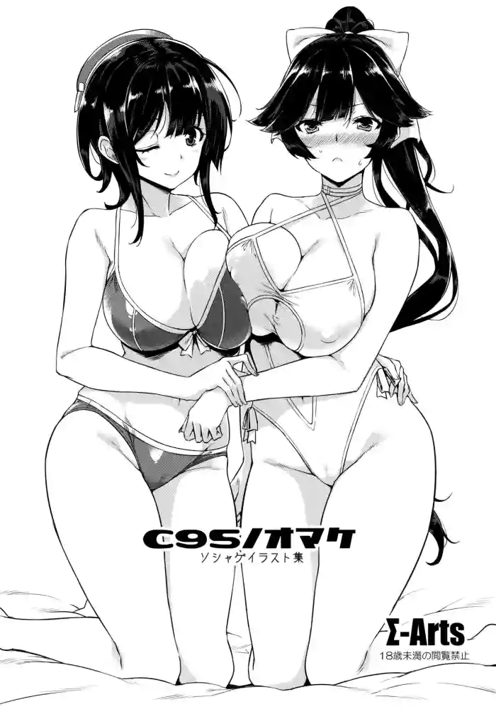 C95 no Omake gallery cover featuring takao from azur lane