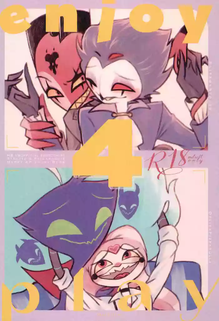 enjoy 4 play gallery cover from helluva boss