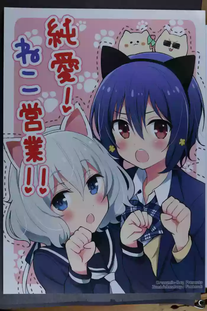 Junai! Neko Eigyou!! gallery cover featuring ai mizuno from zombie land saga