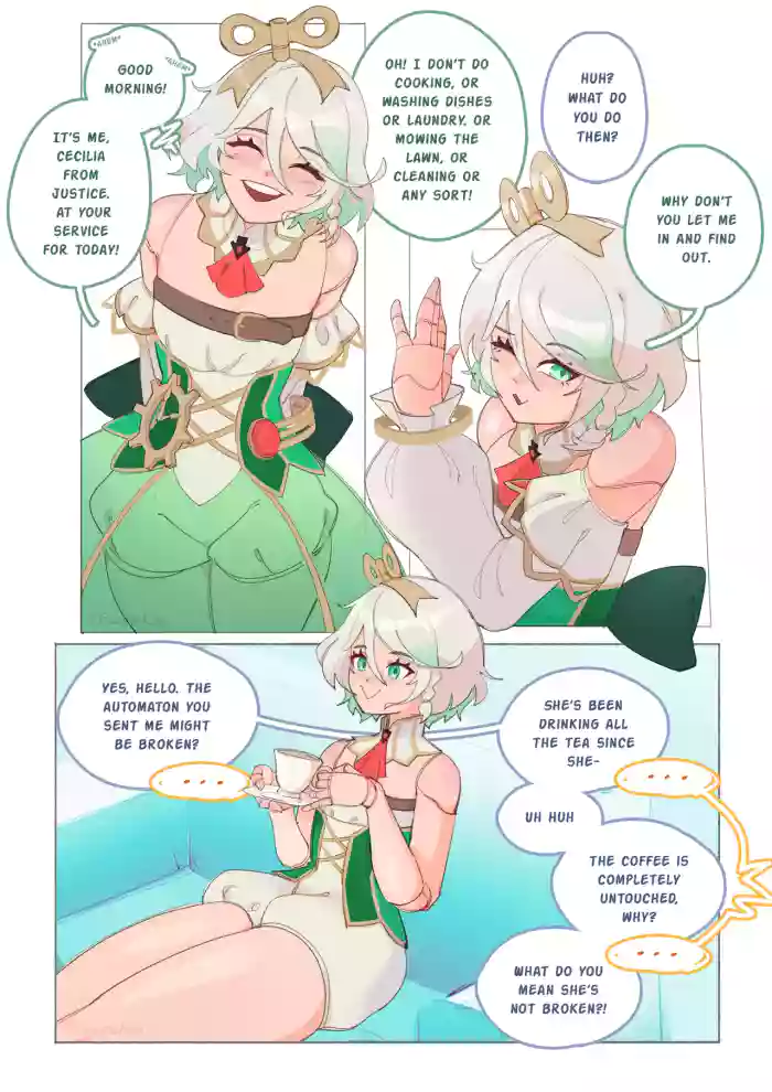 Cecilia at Your Service + Animation