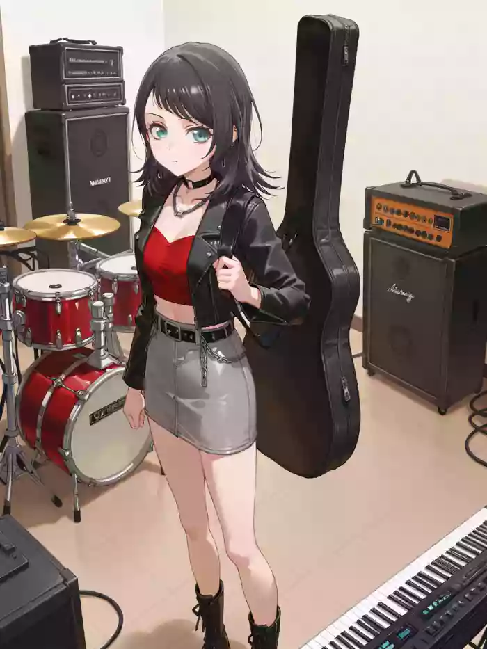 败给恐惧的八幡海玲 gallery cover featuring uika misumi from bang dream