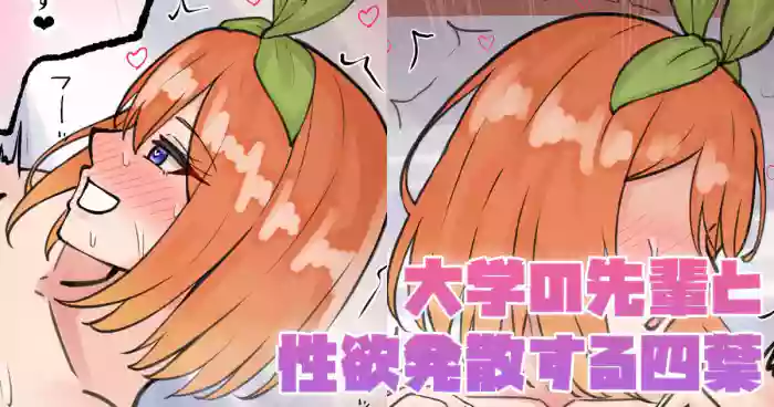 大学の先輩と性欲発散する四葉