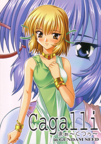 Cagalli Mark 2 gallery cover featuring cagalli yula athha from gundam seed