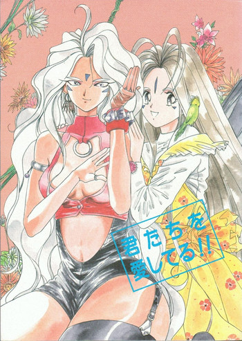Kimitachi wo Aishiteru!! gallery cover featuring skuld from ah my goddess