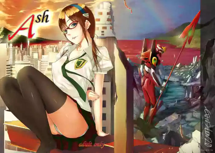 Ash gallery cover featuring asuka langley soryu from neon genesis evangelion