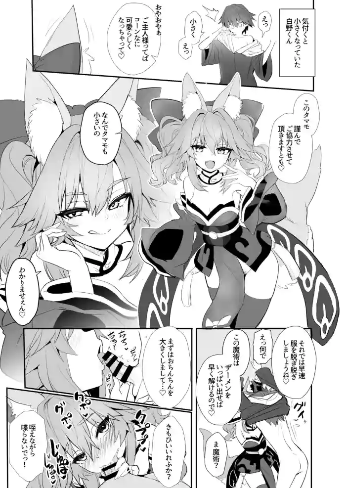 C103  Copy Bon gallery cover featuring tamamo-no-mae from fate extra