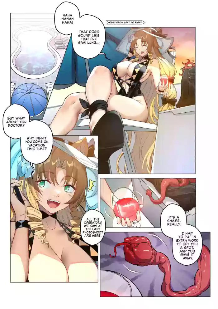 Character Series - Swire the Elegant Wit gallery cover featuring swire from arknights
