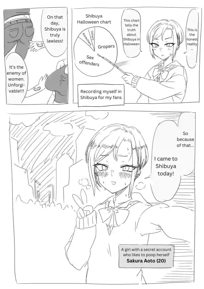 Halloween in Shibuya