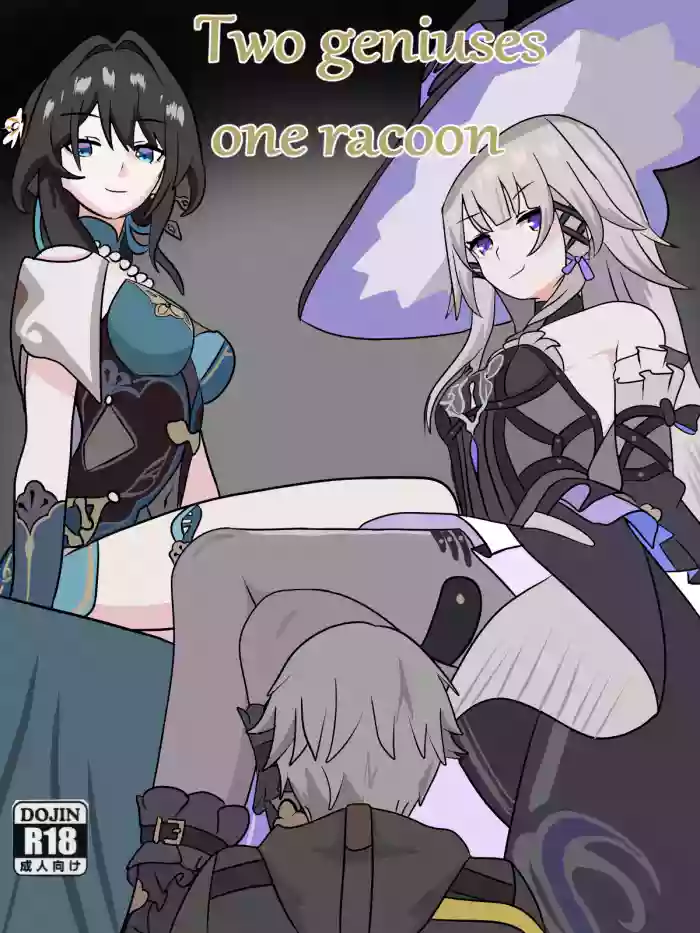 Two geniuses one Racoon gallery cover featuring ruan mei from honkai star rail