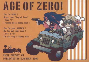 Age of Zero gallery cover featuring cid highwind from final fantasy vii