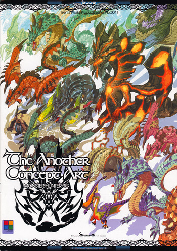 The Another Concept Art 2&3 gallery cover from monster hunter