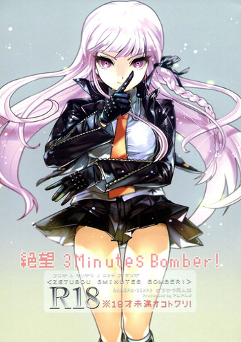Zetsubou 3Minutes Bomber! gallery cover featuring kyouko kirigiri from danganronpa