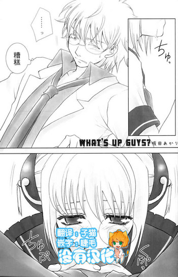 WHATS UP GUYS? gallery cover featuring gintoki sakata from gintama