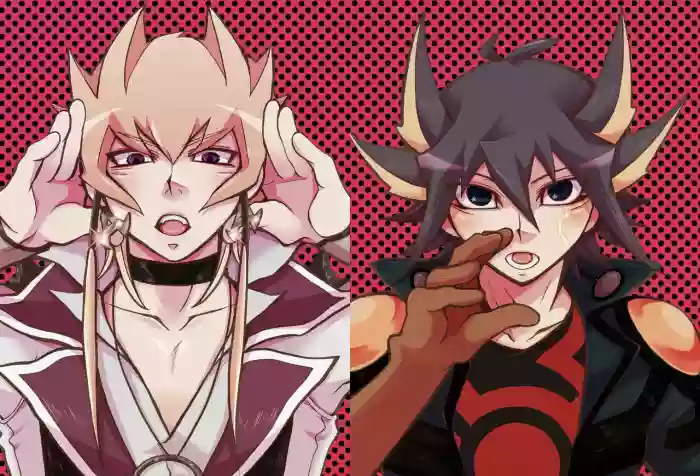 WELL, ALL JOKING ASIDE gallery cover featuring yusei fudo from yu-gi-oh 5ds