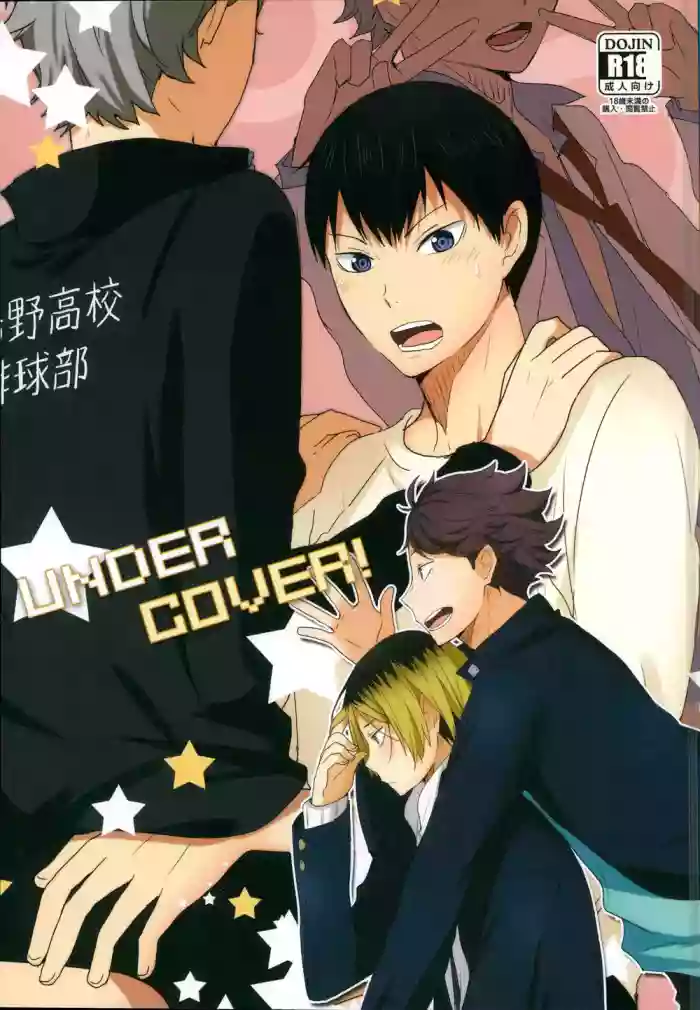 UNDERCOVER! gallery cover featuring koushi sugawara from haikyuu