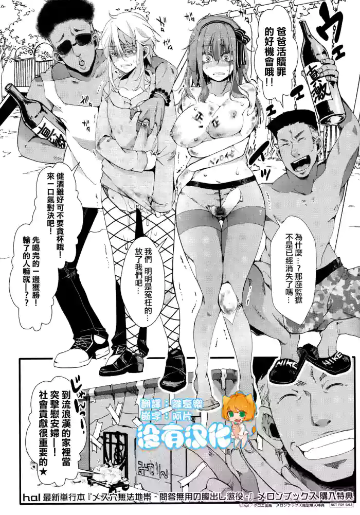Mesu Ana Muhou Chitai -Mondou Muyou no Nakadashi Choueki- Melonbooks Gentei 12P Leaflet