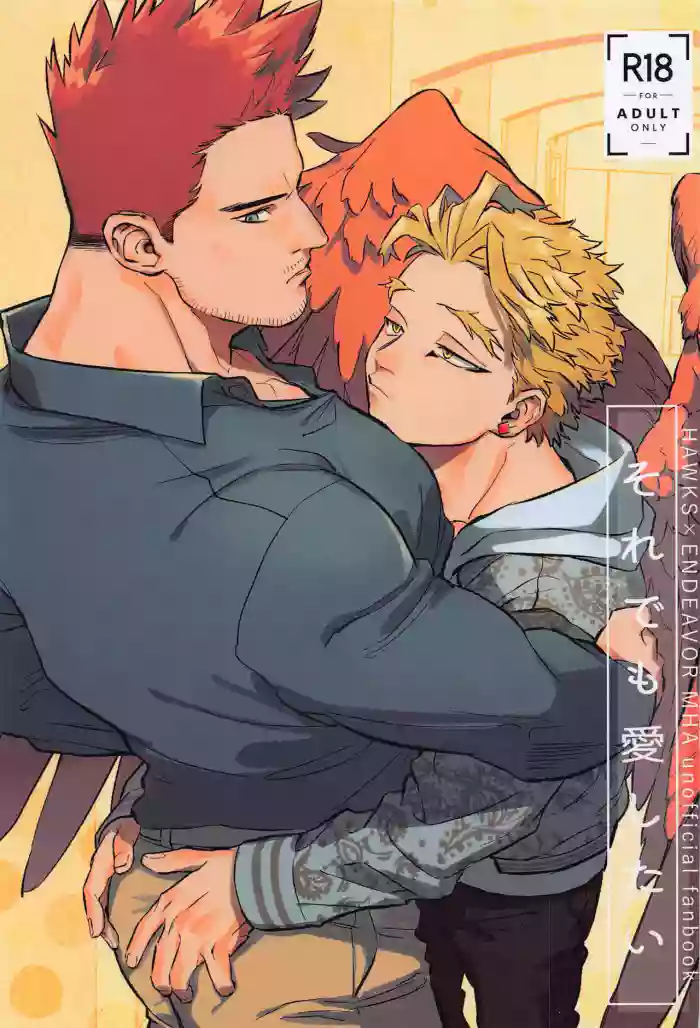 Soredemo Aishitai gallery cover featuring keigo takami from my hero academia