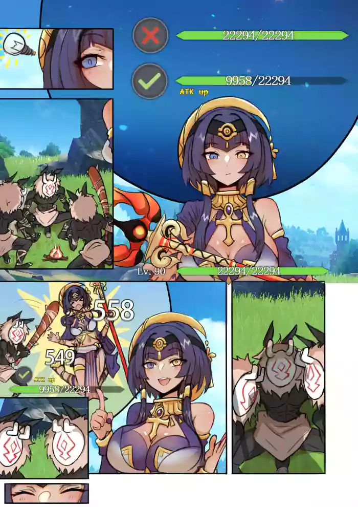 Candace Play gallery cover featuring candace from genshin impact