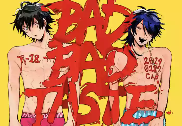 BAD BAD TASTE gallery cover featuring dice arisugawa from hypnosis mic