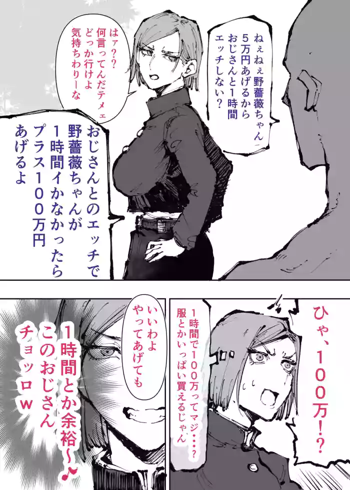 Kugisaki Nobara Oji-san to Ecchi