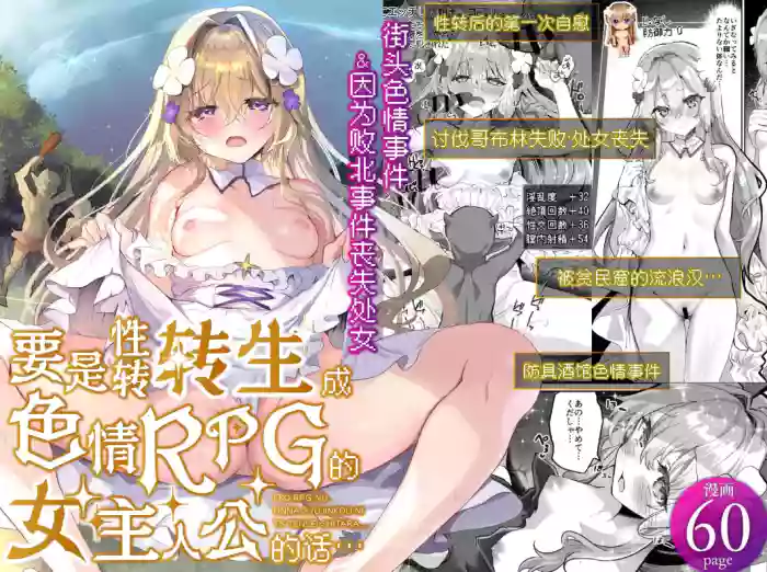 Ero RPG no Onna Shujinkou ni TS Tensei Shitara... ~Machi Ero Event & Haiboku Ecchi de Shojo Soushitsu~