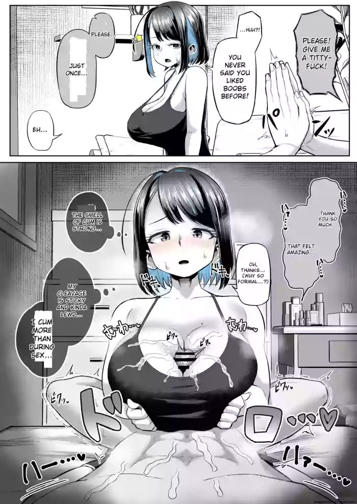 This is the story of how she came to love titjobs!