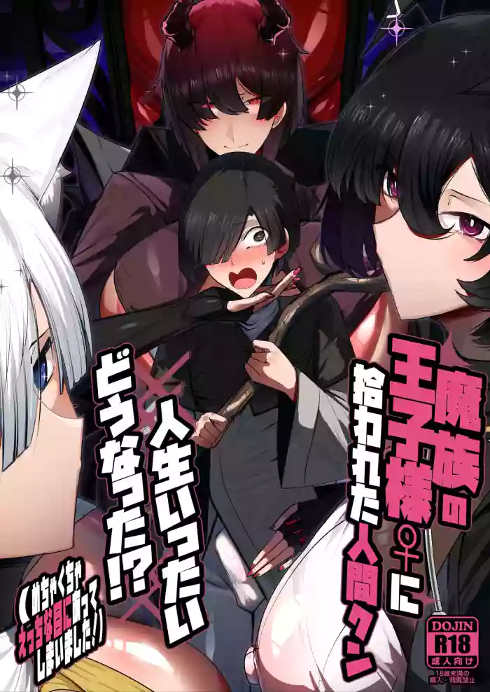 [Palace Village Ke (Bigshine)] Mazoku no Ouji-sama ♀ ni Hirowareta Ningen-kun, Jinsei Ittai Dou Natta!? + Omake [Digital]
