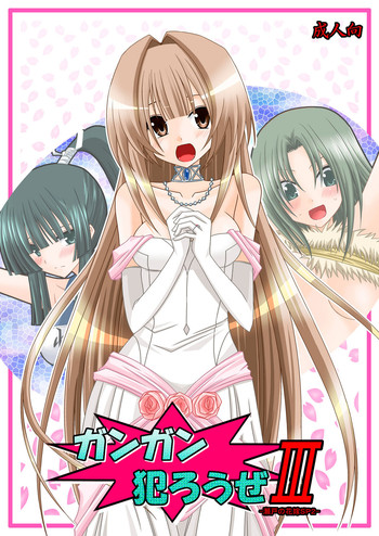 Gangan Yarouze 3 gallery cover featuring akeno shiranui from seto no hanayome