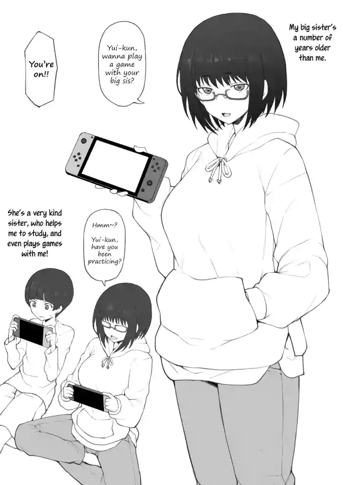 Daisuki na Onee-chan ni Karita Pasocon no Naka ni... | On the Laptop My Beloved Big Sister Lent Me…